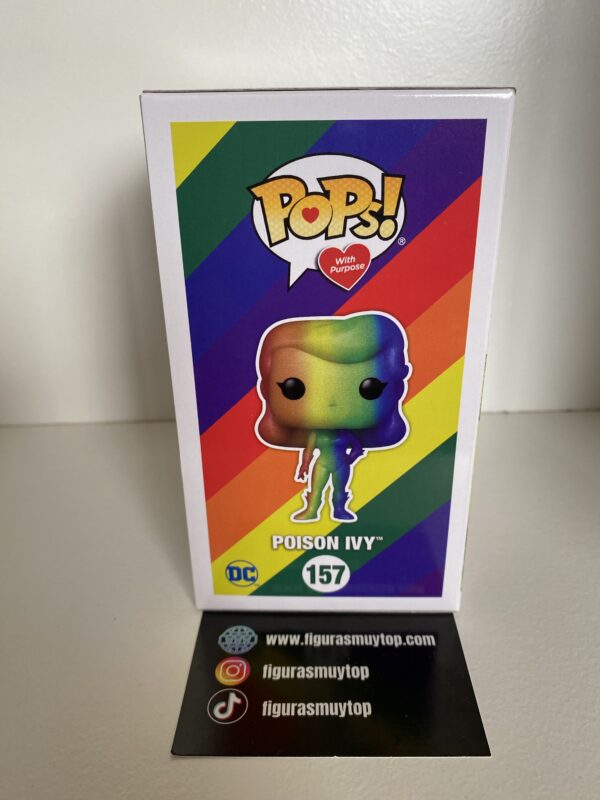 Funko POP Poison Ivy 157 PRIDE pops with purpose - Imagen 3