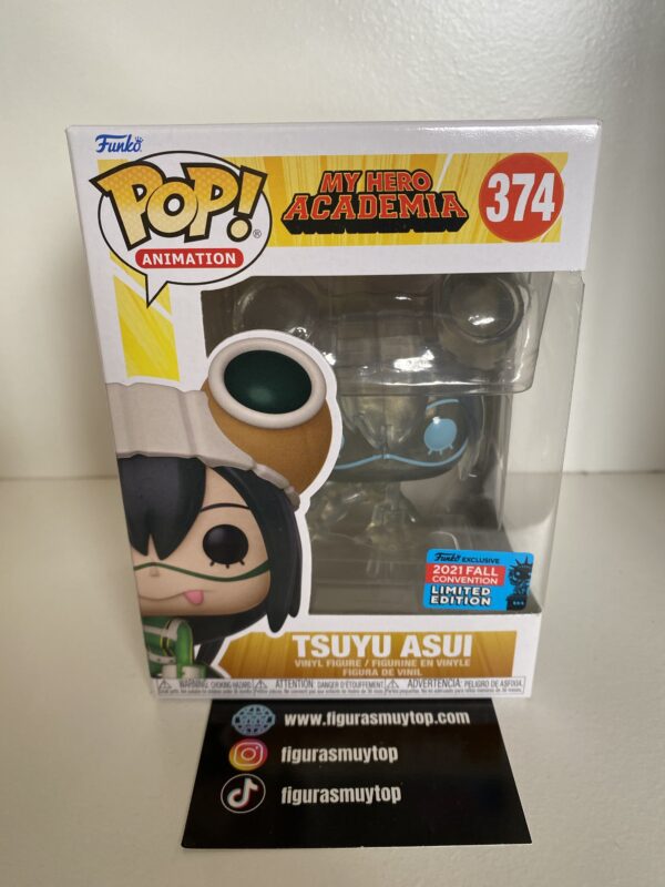 Funko pop Tsuyu Asui 374 Exclusivo my hero academia