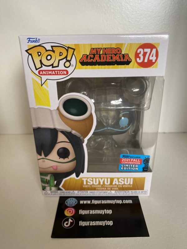 Funko pop Tsuyu Asui 374 Exclusivo my hero academia