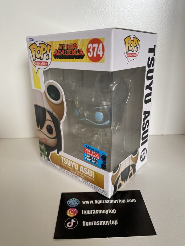 Funko pop Tsuyu Asui 374 Exclusivo my hero academia - Imagen 2