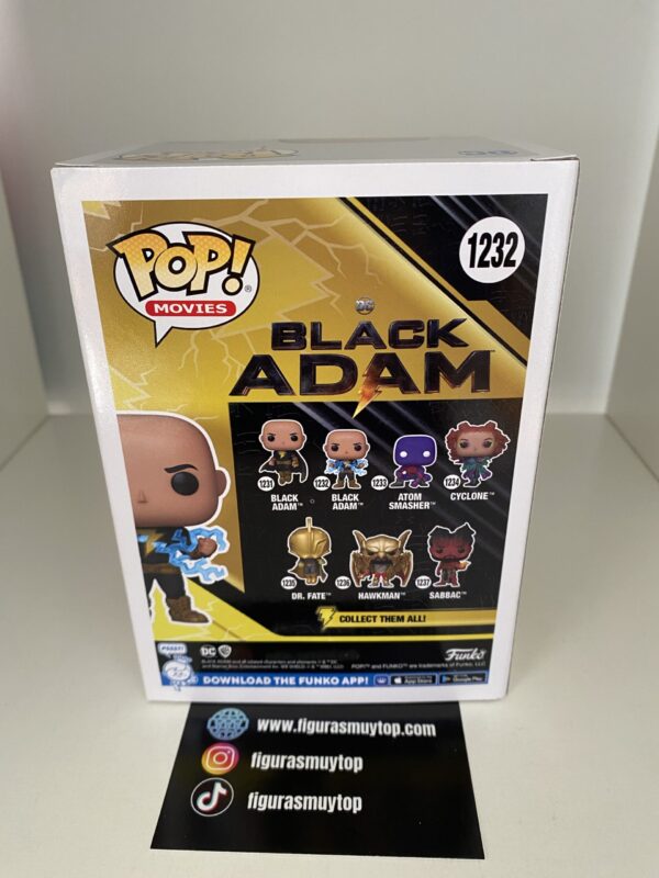 Funko POP! Black Adam CHASE 1232 DC comics - Imagen 4