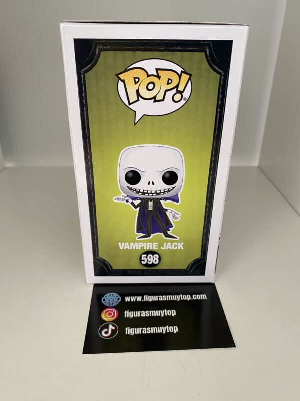 Funko POP! Vampire Jack 598 pesadilla antes de Navidad Disney - Imagen 3