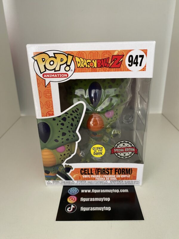Funko POP! Cell first form 947 Dragon ball Z Glows in the dark