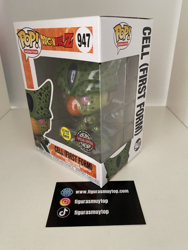 Funko POP! Cell first form 947 Dragon ball Z Glows in the dark - Imagen 2