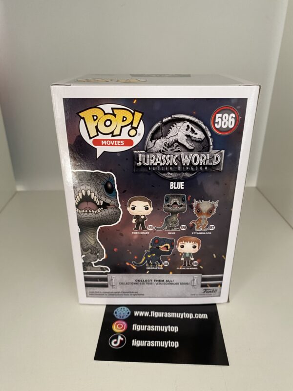 Funko POP! Blue 586 Parque Jurásico Jurassic Park - Imagen 4