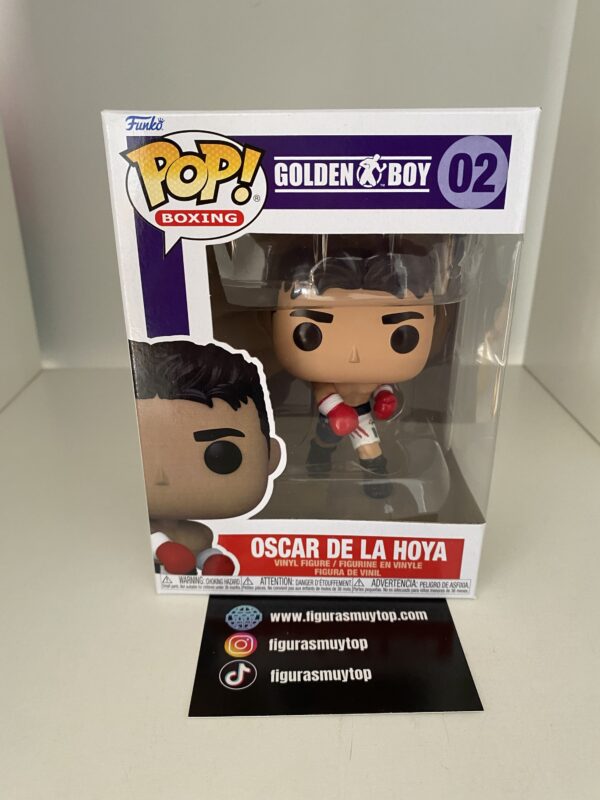 Funko POP! Oscar de la Hoya 02 Boxing Boxeo