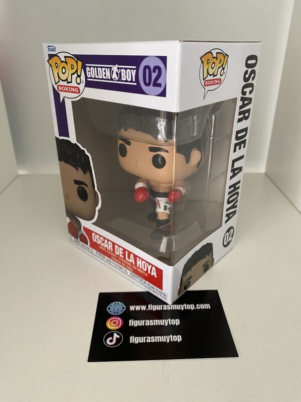 Funko POP! Oscar de la Hoya 02 Boxing Boxeo - Imagen 2