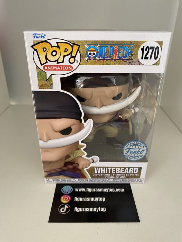 Funko POP! Whitebeard 1270 One Piece exclusivo Barbablanca