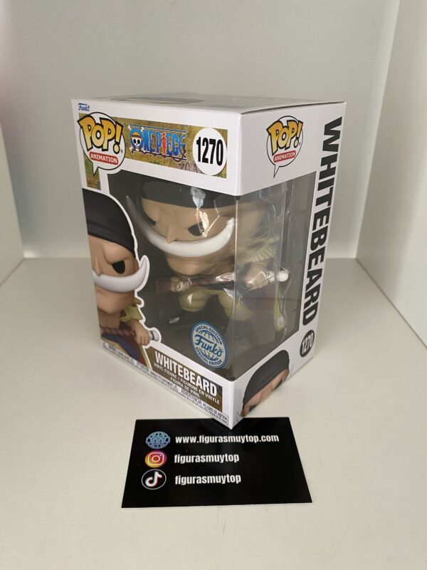 Funko POP! Whitebeard 1270 One Piece exclusivo Barbablanca - Imagen 2