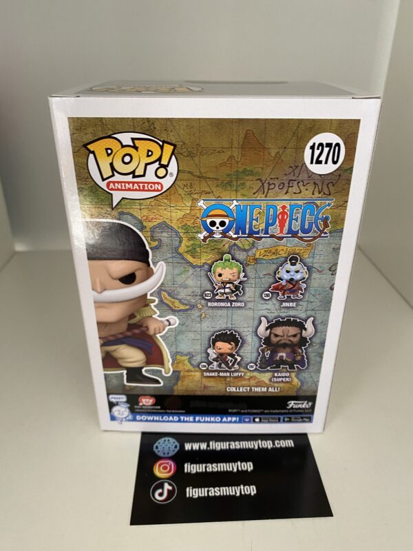 Funko POP! Whitebeard 1270 One Piece exclusivo Barbablanca - Imagen 4