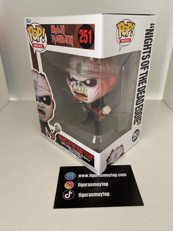 Funko POP! Nights of the dead Eddie 251 Iron Maiden - Imagen 2