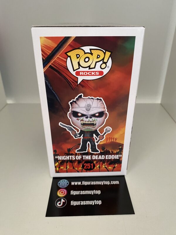 Funko POP! Nights of the dead Eddie 251 Iron Maiden - Imagen 3