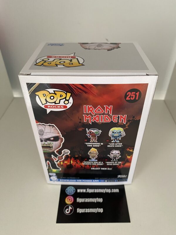 Funko POP! Nights of the dead Eddie 251 Iron Maiden - Imagen 4