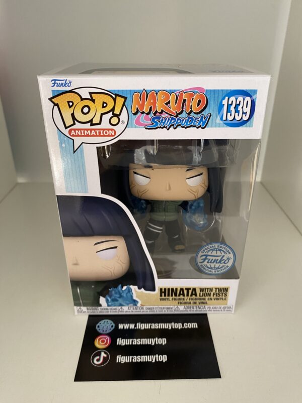 Funko POP! Hinata with twin lion fists 1339 exclusivo Naruto Shippuden