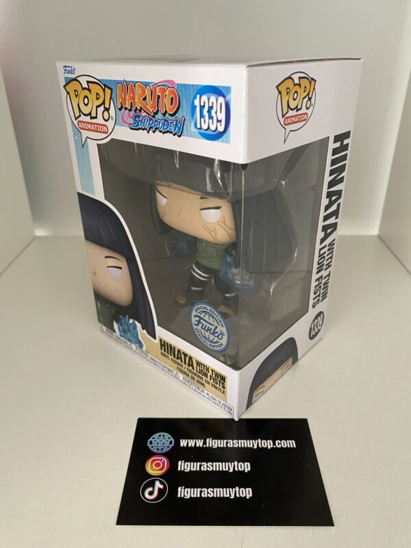 Funko POP! Hinata with twin lion fists 1339 exclusivo Naruto Shippuden - Imagen 2