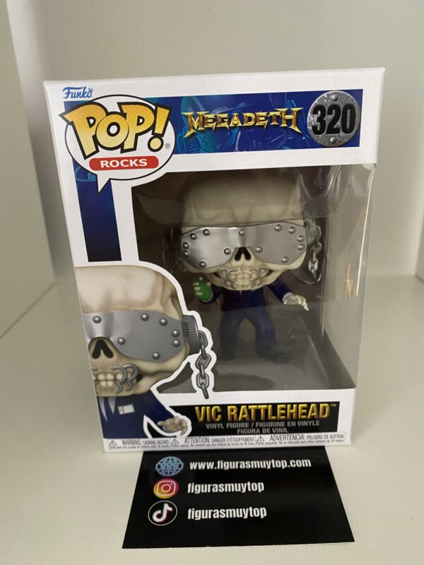 Funko POP! Vic Rattlehead 320 Megadeth Rocks