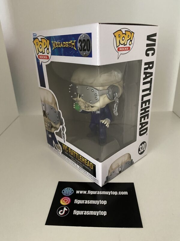 Funko POP! Vic Rattlehead 320 Megadeth Rocks - Imagen 2