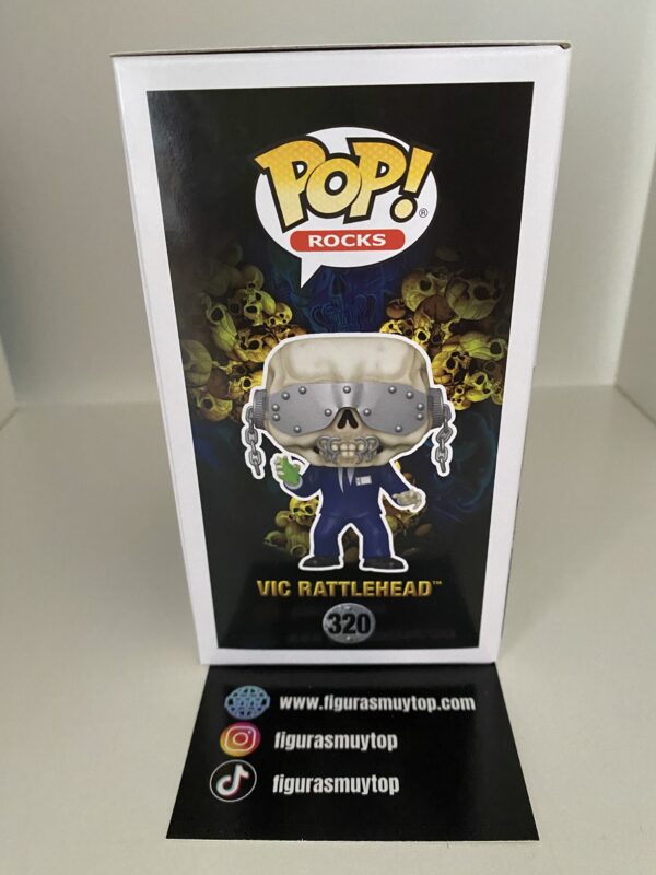 Funko POP! Vic Rattlehead 320 Megadeth Rocks - Imagen 3