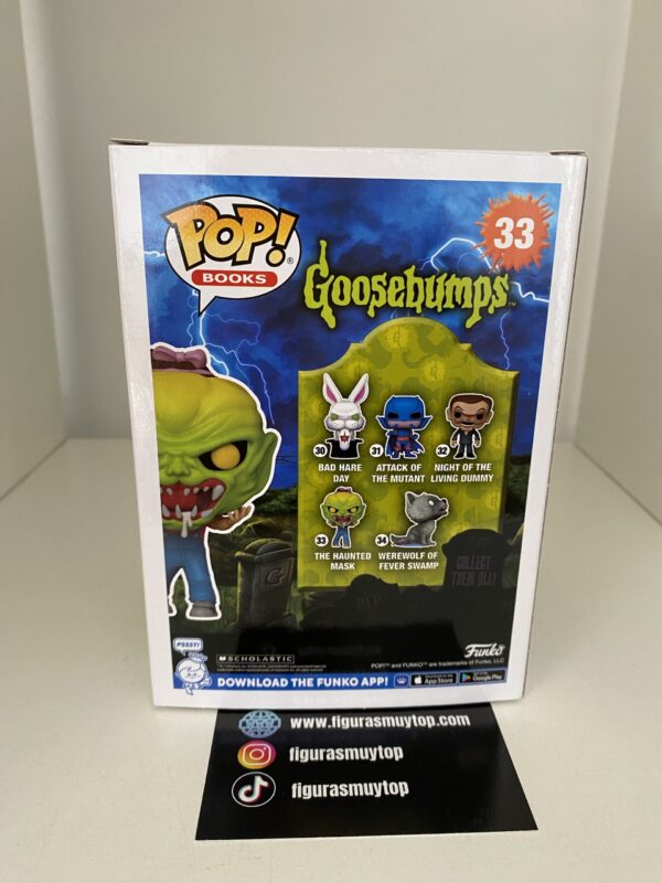 Funko pop! Pesadillas S.L. Stine Goosebumps  THE HAUNTED MASK 33 - Imagen 5