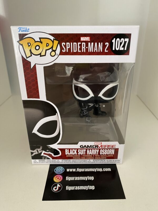 Funko POP! Black Suit Harry Osborn 1027 Spiderman 2