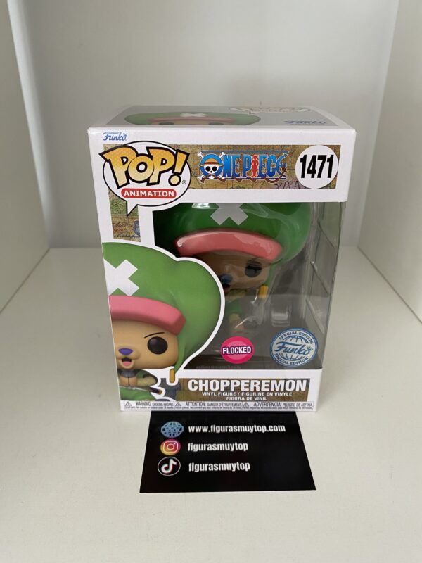 Funko POP! Tony tony Chopper Chopperemon Wano FLOCKED 1471 One Piece