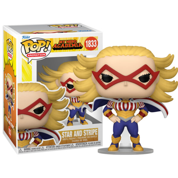 *OCTUBRE 2025* Funko MY HERO ACADEMIA - POP STAR AND STRIPE 1833