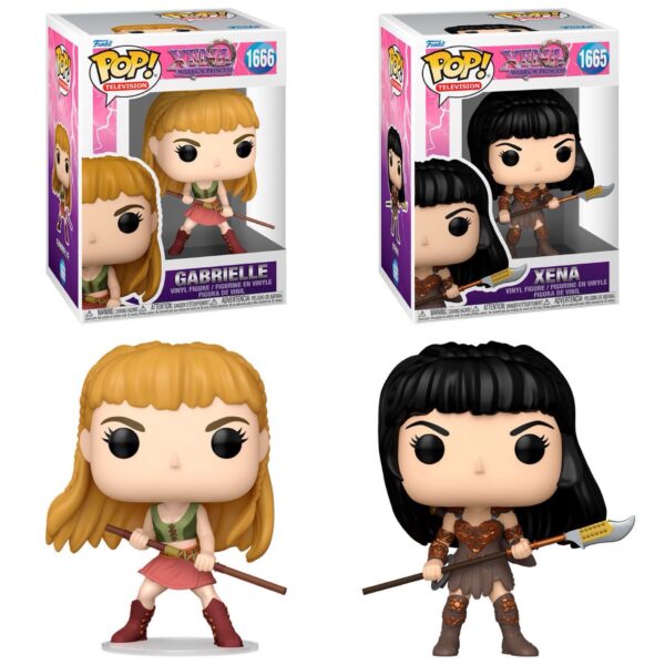 *OCTUBRE 2025* Funko POP! XENA la princesa guerrera Set completo Bundle