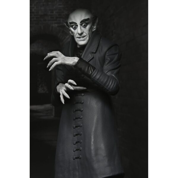 *SEPTIEMBRE 2025* Figura Neca Ultimate COUNT ORLOK Black and white version 18cm NOSFERATU - Imagen 8