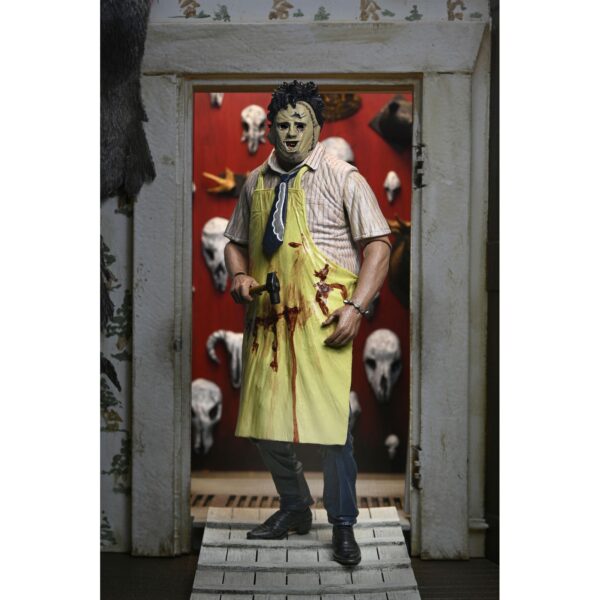 *SEPTIEMBRE 2025* Figura Neca Ultimate LEATHERFACE 50TH ANNIVERSARY 18cm THE TEXAS CHAINSAW MASSACRE - Imagen 4