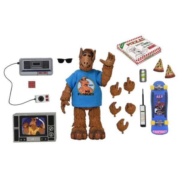 *SEPTIEMBRE 2025* Figura Neca Ultimate ALF TOTALLY 80S VERSION 18cm