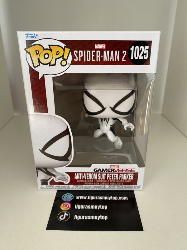 Funko POP! Anti venom suit Peter Parker Spiderman 2 Marvel