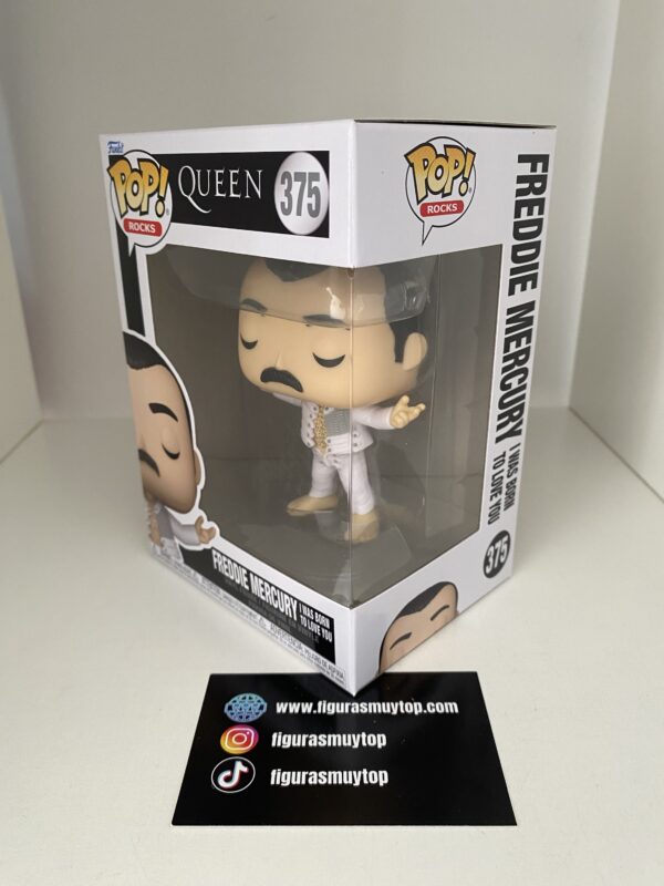 Funko POP! Freddie Mercury I was born to love you 375 Rocks - Imagen 2