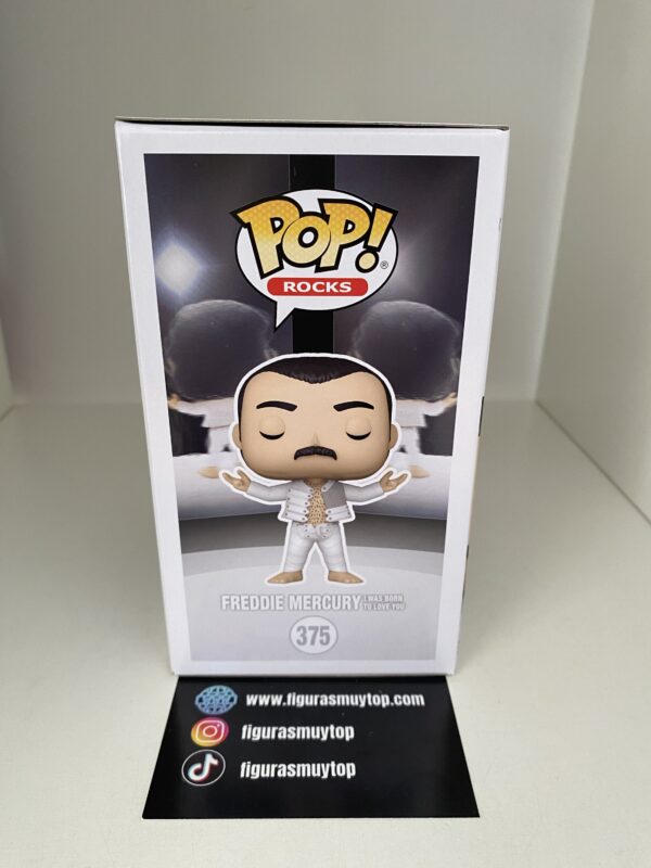 Funko POP! Freddie Mercury I was born to love you 375 Rocks - Imagen 3