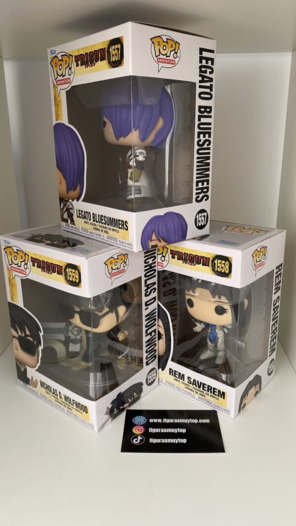 Funko POP! SET COMPLETO Trigun - Imagen 2