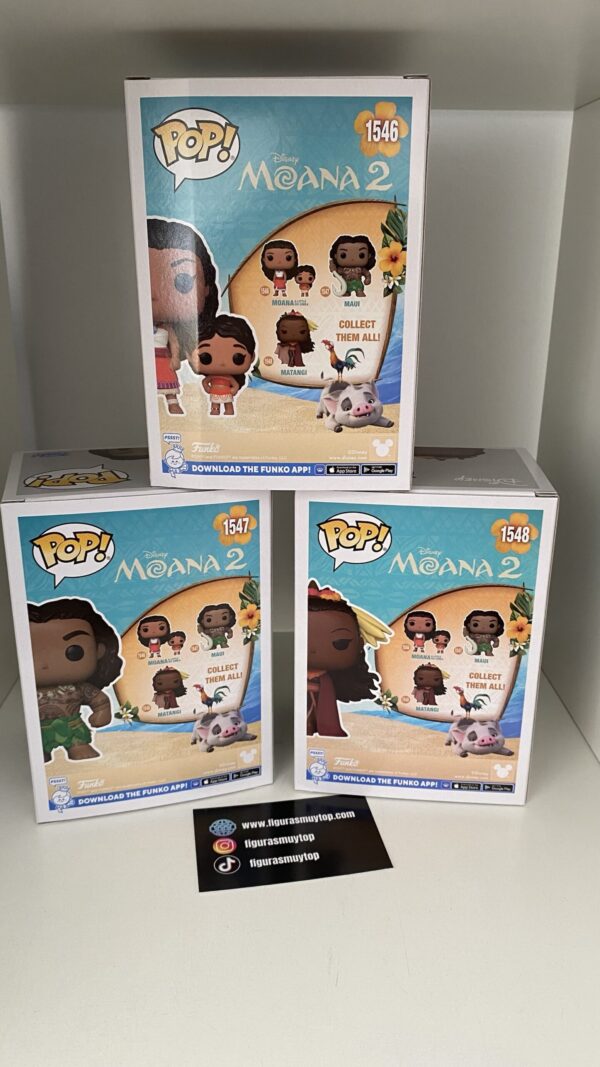 Funko POP! Moana 2 Disney pack bundle - Imagen 4