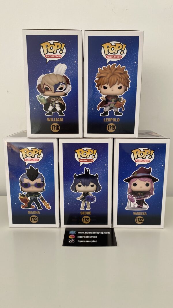 Funko POP! Set completo Black clover bundle - Imagen 4