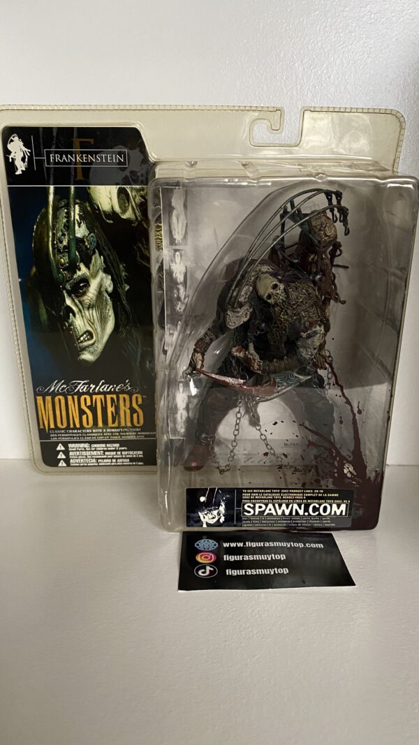 Figura Frankenstein McFarlane Monsters series 1 Version exclusiva EXTRA BLOODY