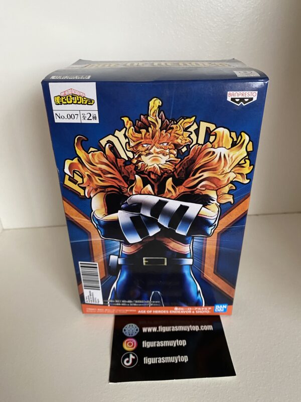 Figura MY HERO ACADEMIA ENDEAVOR age of heroes 19 cm