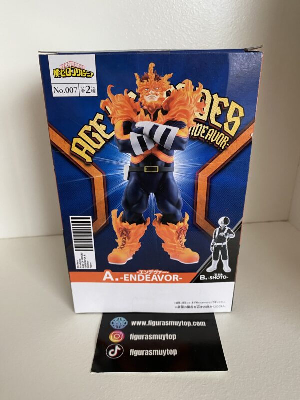 Figura MY HERO ACADEMIA ENDEAVOR age of heroes 19 cm - Imagen 2