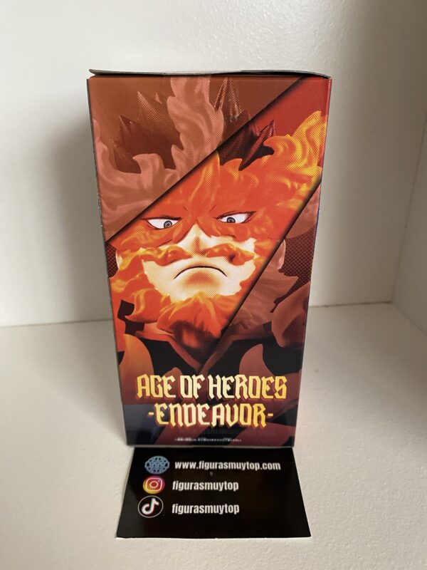 Figura MY HERO ACADEMIA ENDEAVOR age of heroes 19 cm - Imagen 3