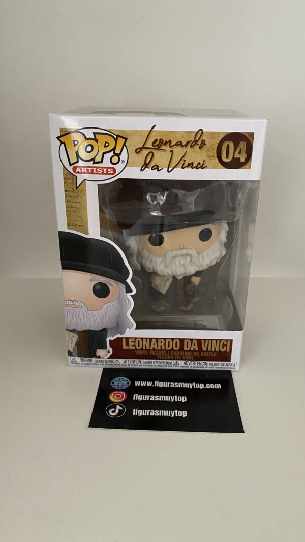 Funko pop! Leonardo Da Vinci 04 artist