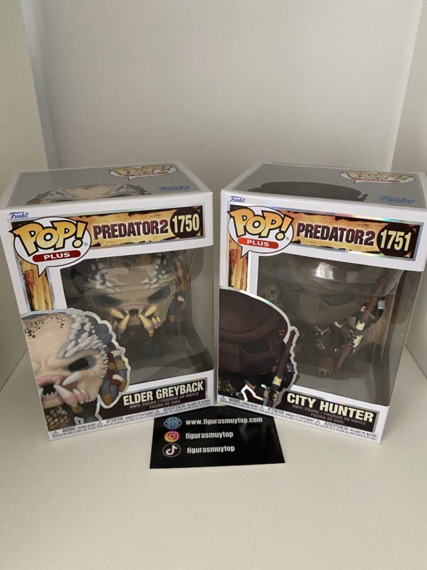 Funko pop! DEPREDADOR 2 Set bundle completo Predator