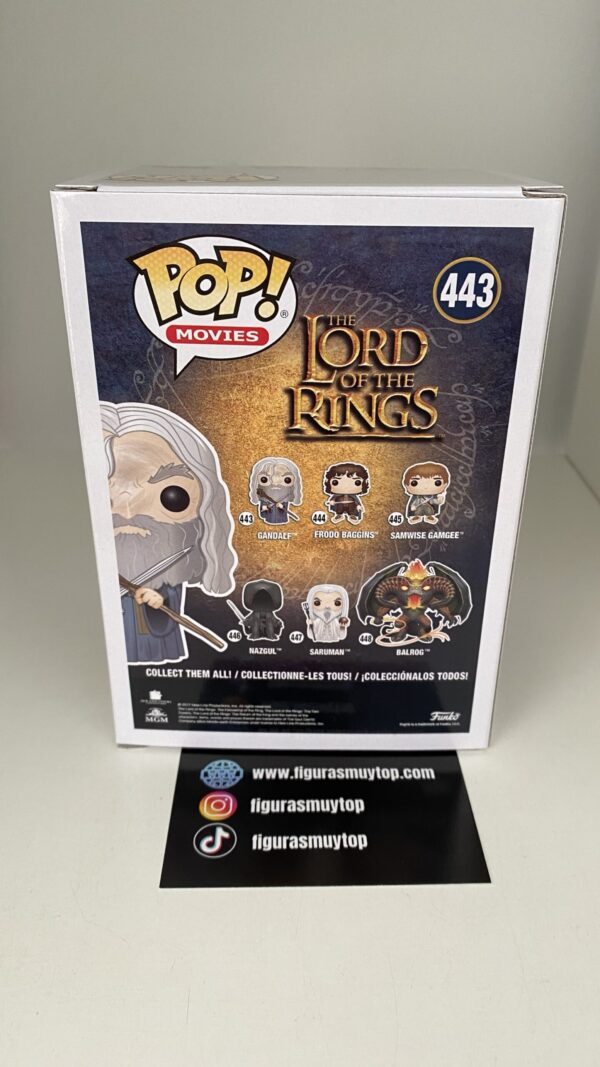 Funko POP! Gandalf 443 Señor de los anillos - Imagen 4