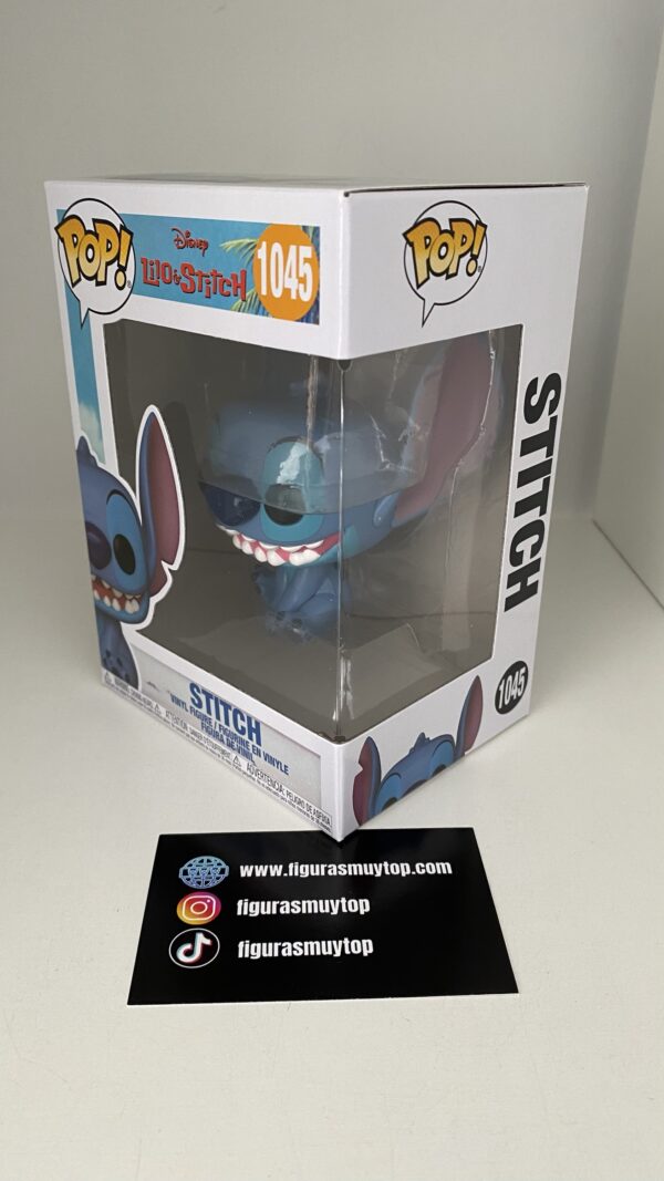 Funko POP! Seated Stitch Disney 1045 - Imagen 2