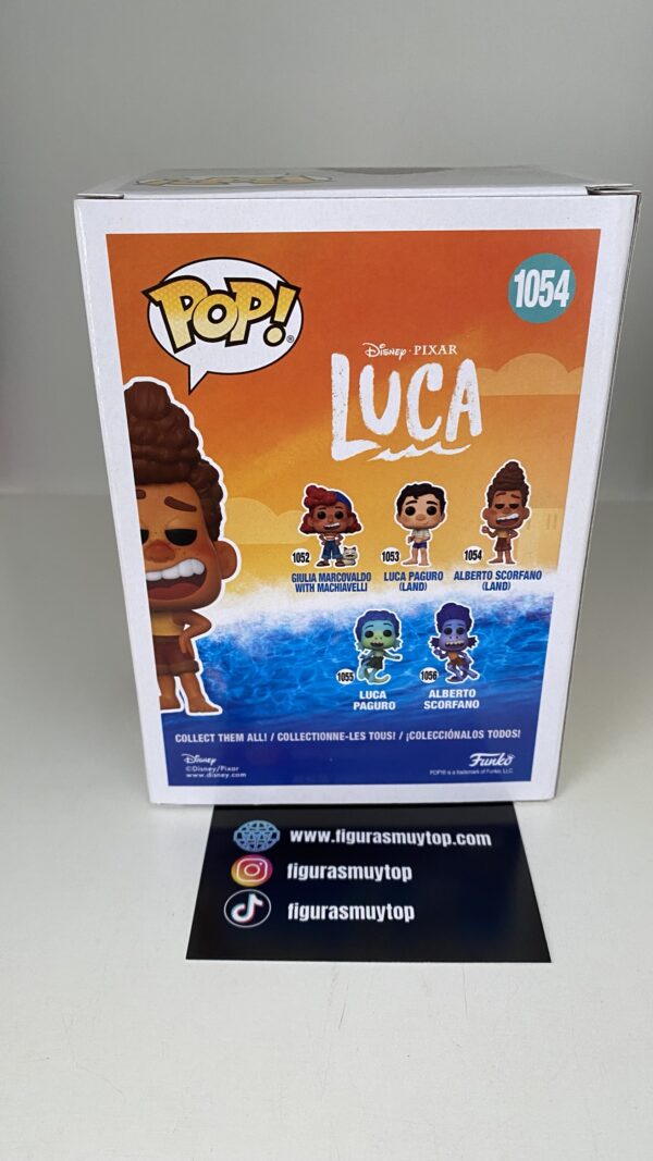 Funko POP! Alberto Scorfano land 1054 Luca Disney - Imagen 4