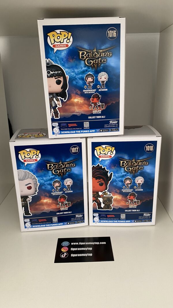 Funko POP! Baldur’s gate set completo - Imagen 4