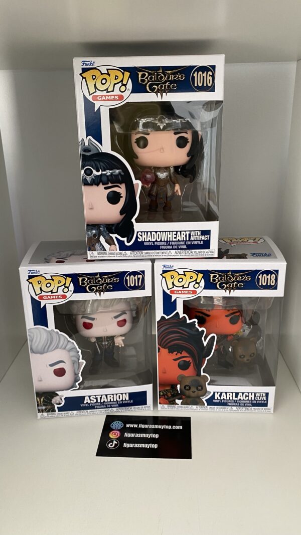 Funko POP! Baldur’s gate set completo