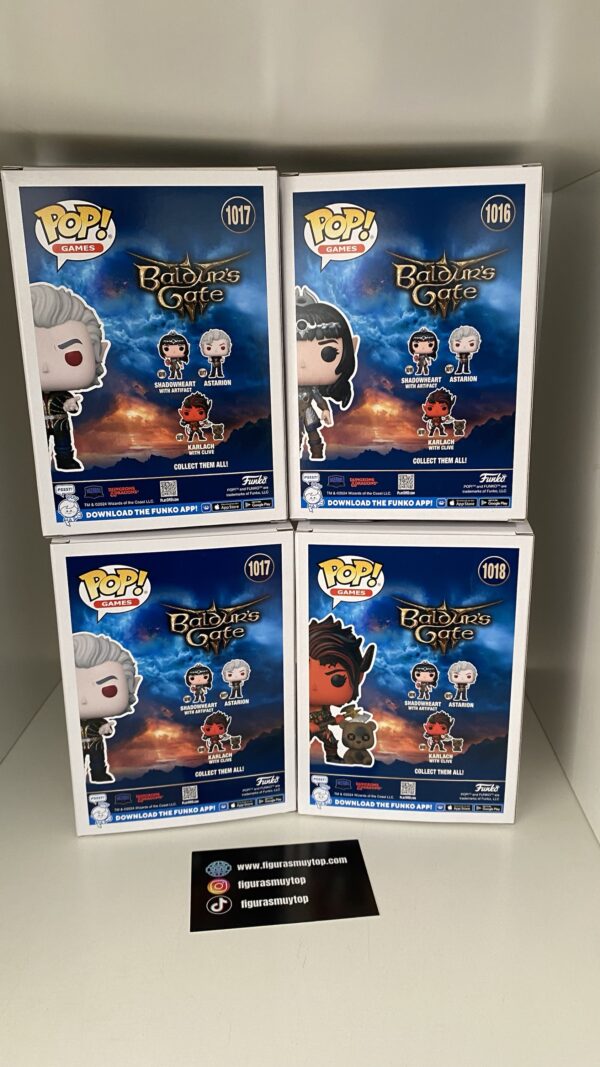 Funko POP! Baldur’s gate set bundle completo con CHASE - Imagen 3