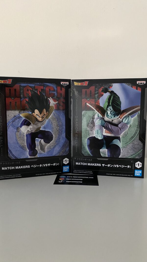 Figuras Vegeta VS Zarbon Dragon ball Z Match Makers