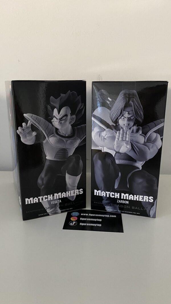 Figuras Vegeta VS Zarbon Dragon ball Z Match Makers - Imagen 2